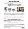 BTR 6.2/6.4 GEN III HEMI VALVE SPRING KIT - .650" LIFT - SK024